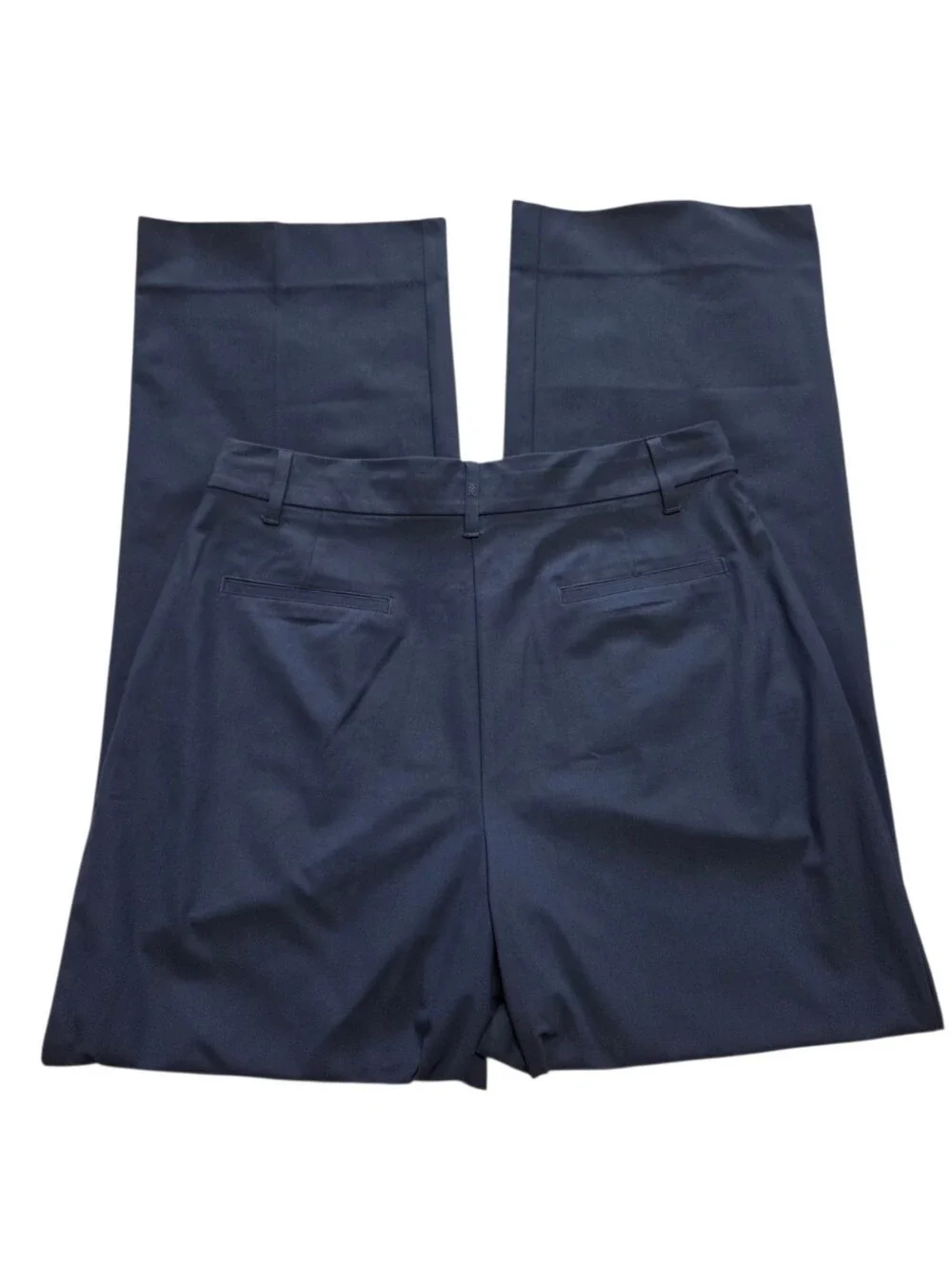 RHONE Commuter Pleated Trouser Pants Navy Blue Size 12 NWT